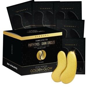 Demora Golden- Glow Eye Mask for Puffy Eyes & Dark Circles